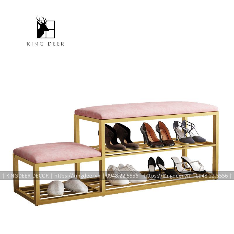 GTG_0118 Ghế tủ giày ALYSSA thông minh 2021, GTG-011