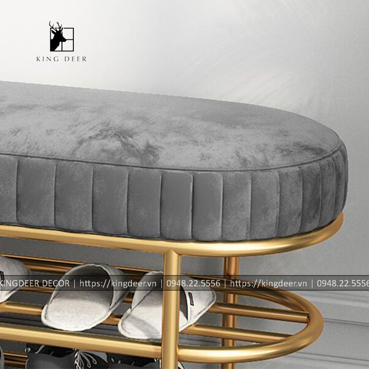 GTG_0123 Ghế tủ giày ALEXA thông minh, GTG-012