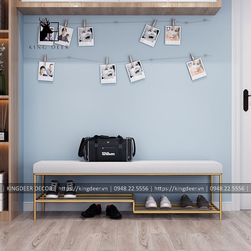 ghế tủ giày KAYLLE thông minh 2021, GTG-014