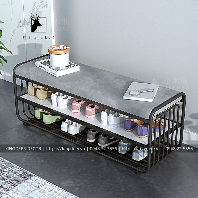 Ghế tủ giày MAELYN thông minh 2021, GTG-022