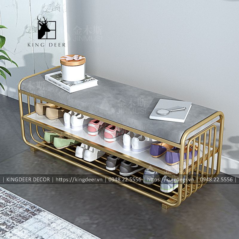 GTG_0233 Ghế tủ giày MAELYN thông minh 2021, GTG-022