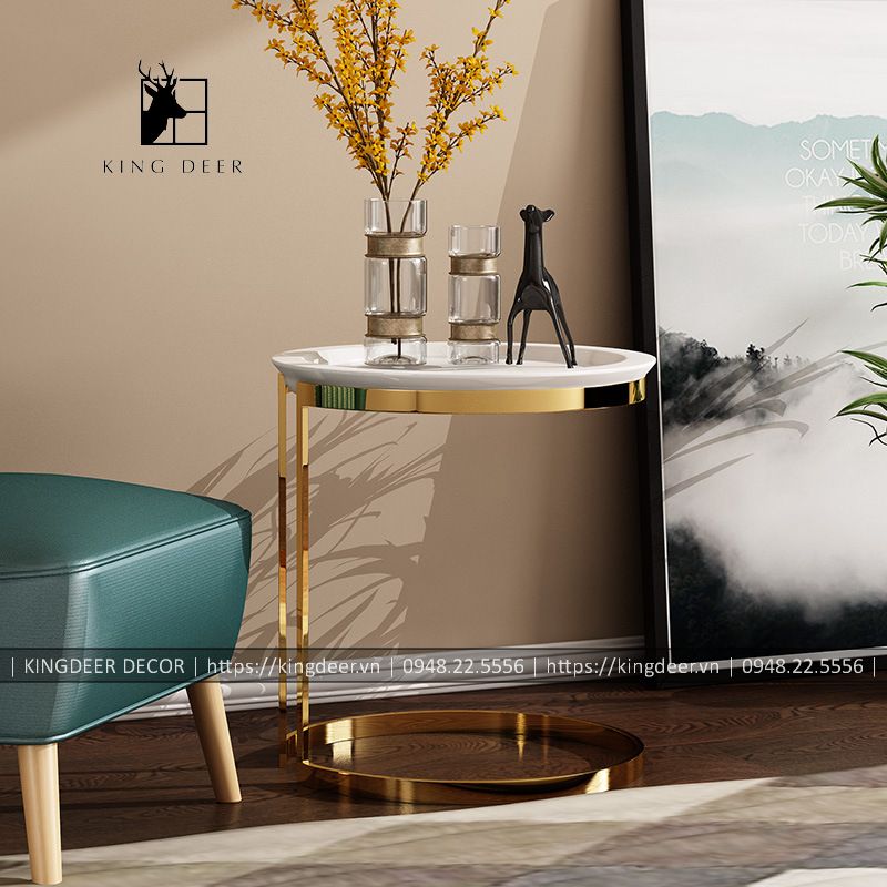 KD_BGSF_0583 bàn góc sofa Terra, inox mạ PVD ,BGKD-028