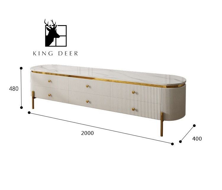 Kệ tivi CATO phong cách Bắc âu, KTV-030