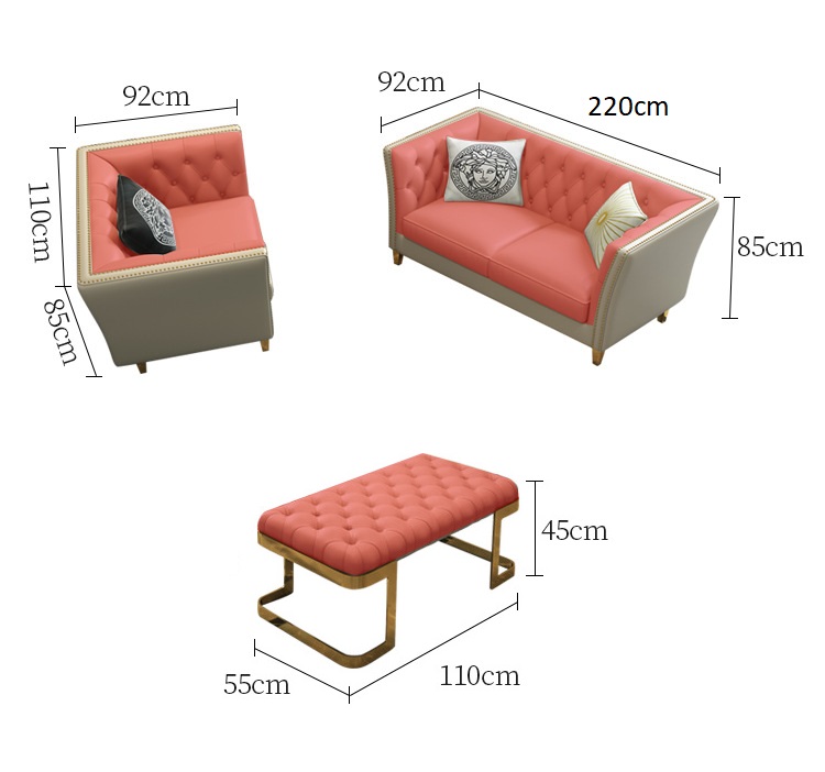 ghế sofa hiện đại King Deer