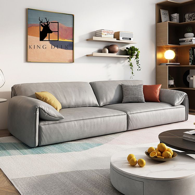 Ghế sofa Hilda bọc da hiện đại, SFKD-002