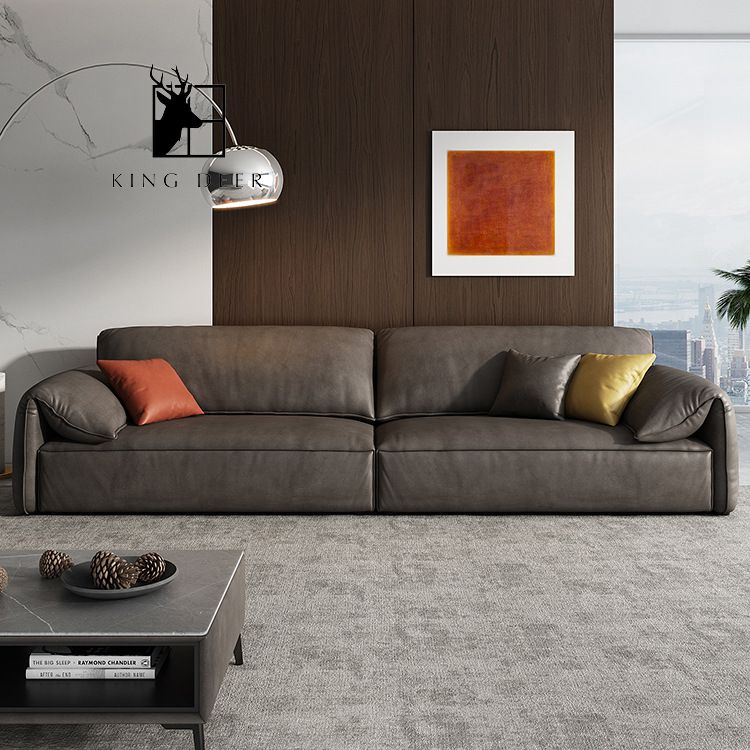 SFKD-0025 Ghế sofa Hilda bọc da hiện đại, SFKD-002