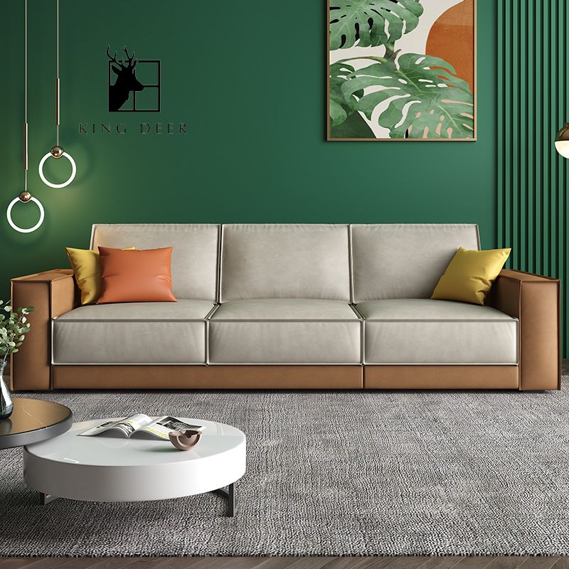 SFKD-0041 Ghế sofa Alida bọc da hiện đại, SFKD-004