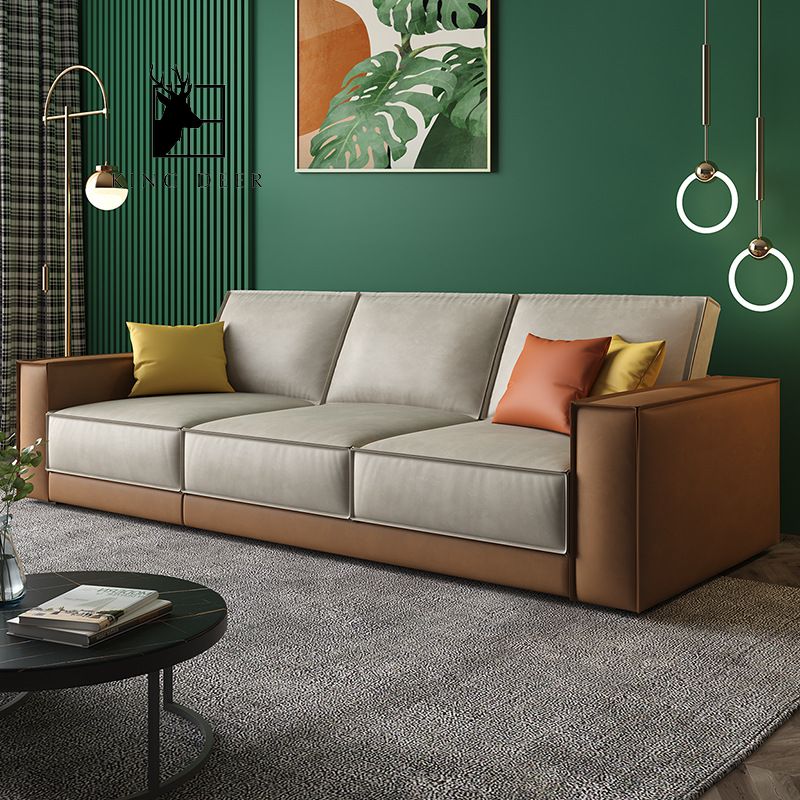 SFKD-0044 Ghế sofa Alida bọc da hiện đại, SFKD-004