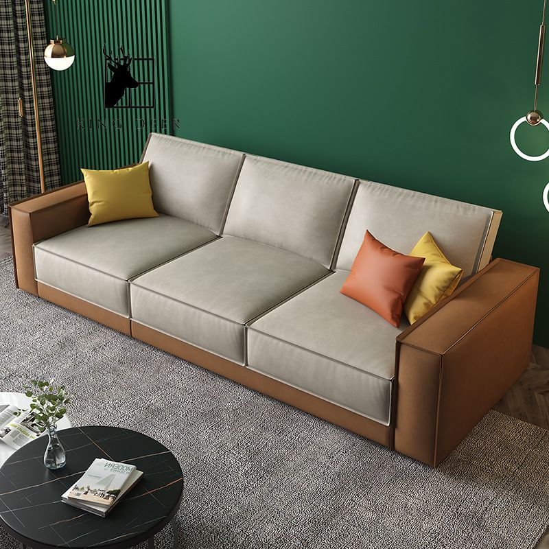 Ghế sofa Alida bọc da hiện đại, SFKD-004