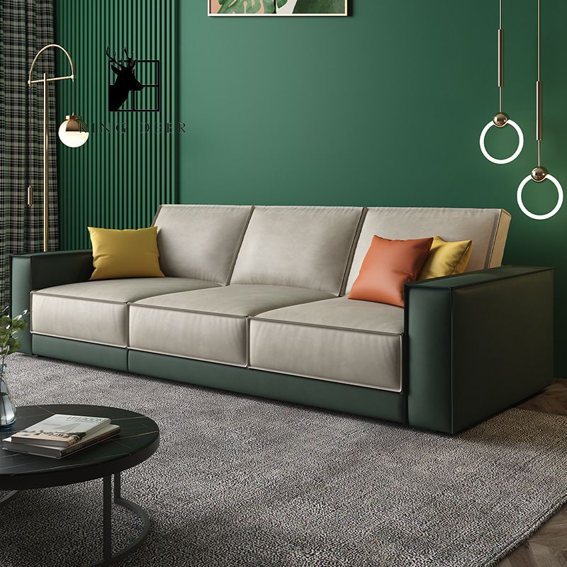 SFKD-0046 Ghế sofa Alida bọc da hiện đại, SFKD-004