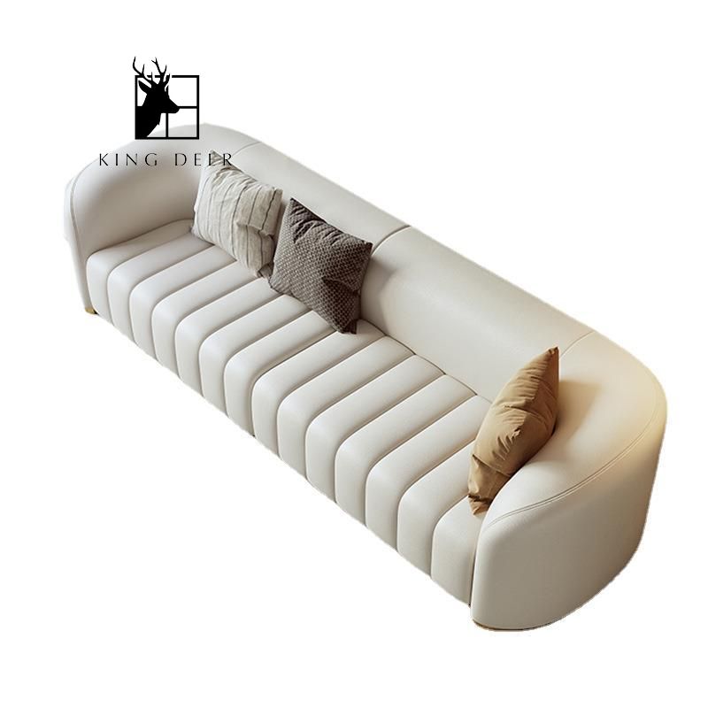 SFKD-0065 Ghế sofa Aurora bọc da hiện đại, SFKD-006