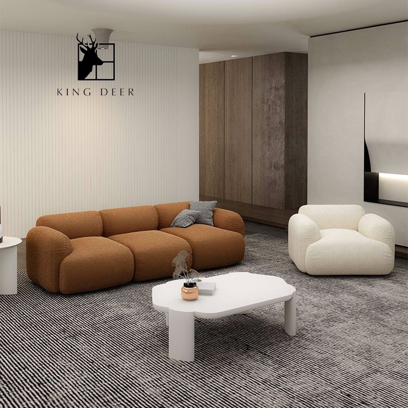 SFKD-0072 Ghế sofa Azura bọc nỉ hiện đại, SFKD-007