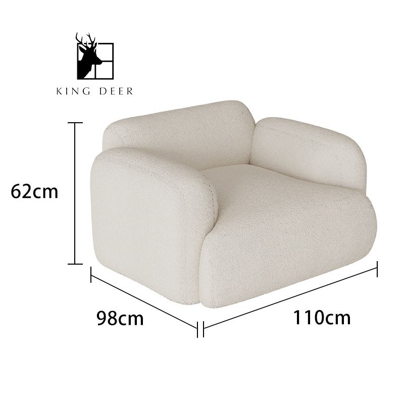 Ghế sofa Azura bọc nỉ hiện đại, SFKD-007