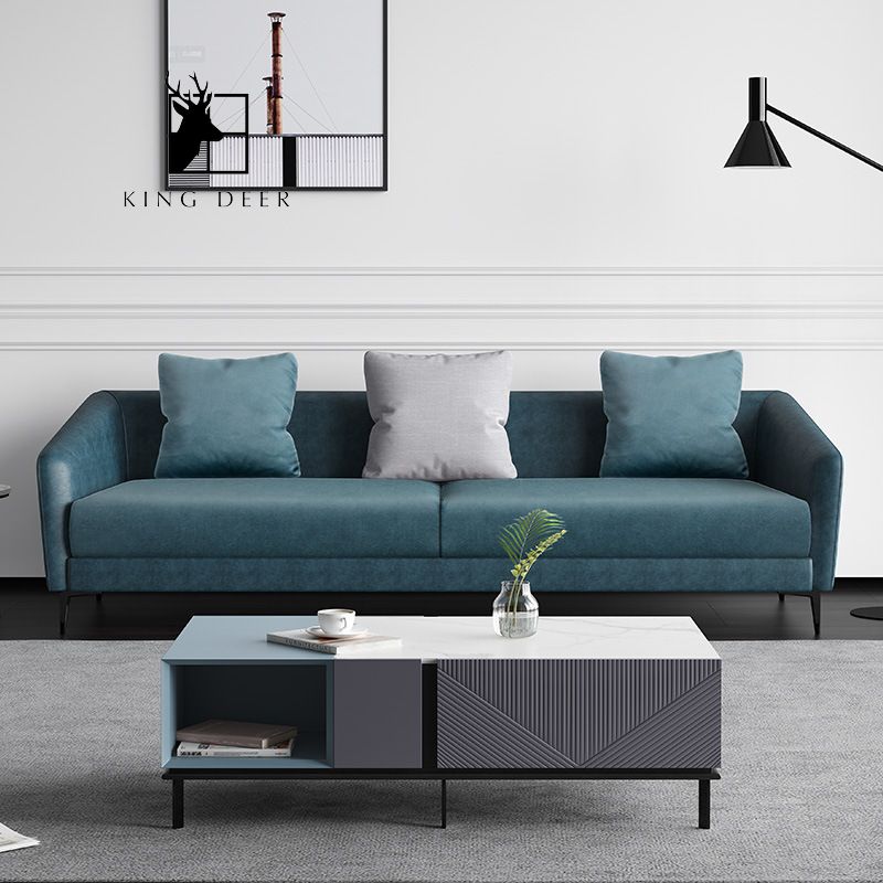 Ghế sofa Iris bọc nỉ nhung hiện đại, SFKD-011