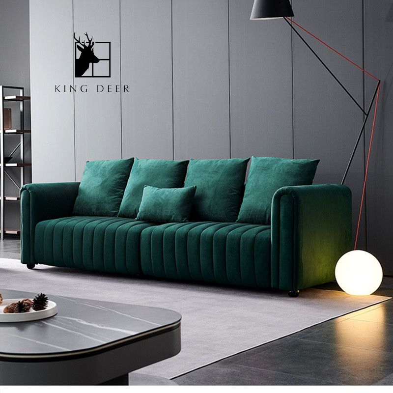 Ghế sofa Rosa bọc nỉ nhung hiện đại, SFKD-013