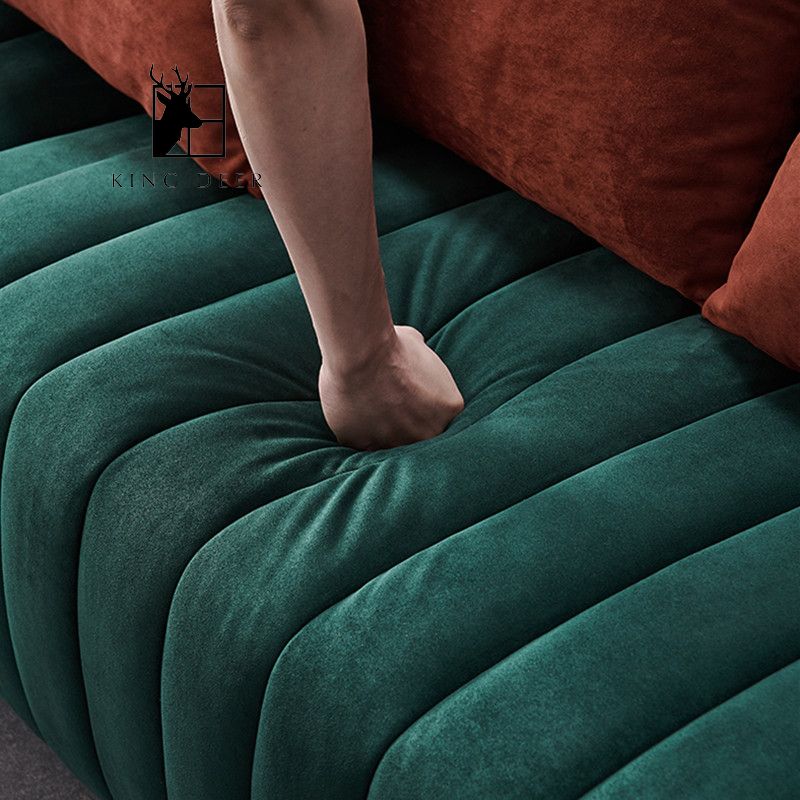 SFKD-0137 Ghế sofa Rosa bọc nỉ nhung hiện đại, SFKD-013