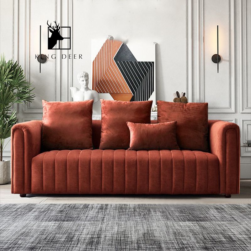 SFKD-0138 Ghế sofa Rosa bọc nỉ nhung hiện đại, SFKD-013