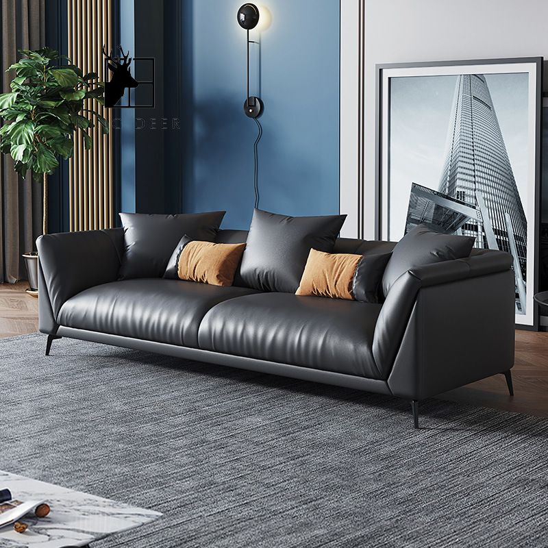 SFKD-0153 Ghế sofa Selena bọc da hiện đại, SFKD-015