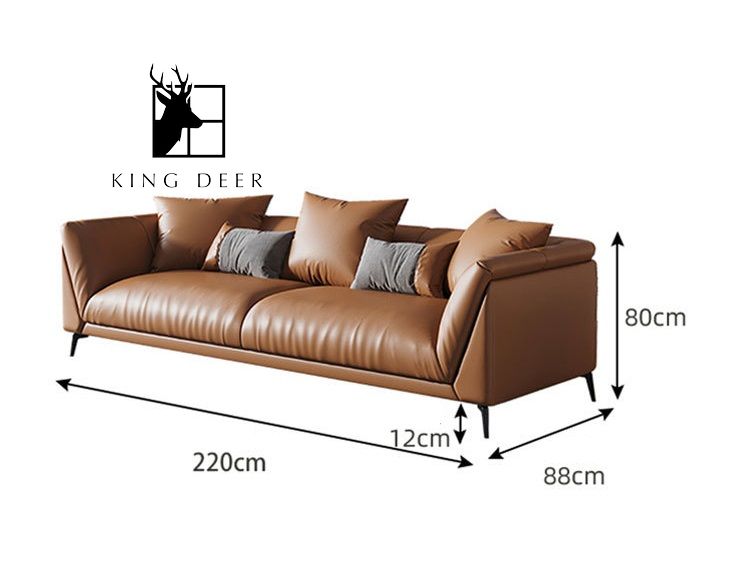 Ghế sofa Selena bọc da hiện đại, SFKD-015