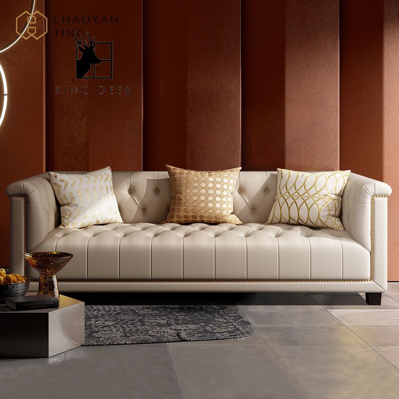 Ghế sofa Violet bọc da hiện đại, SFKD-016
