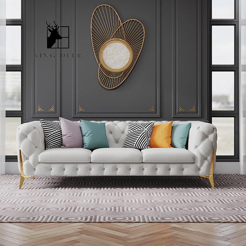 SFKD-0171_1 Ghế sofa Jasmine bọc da hiện đại, SFKD-017