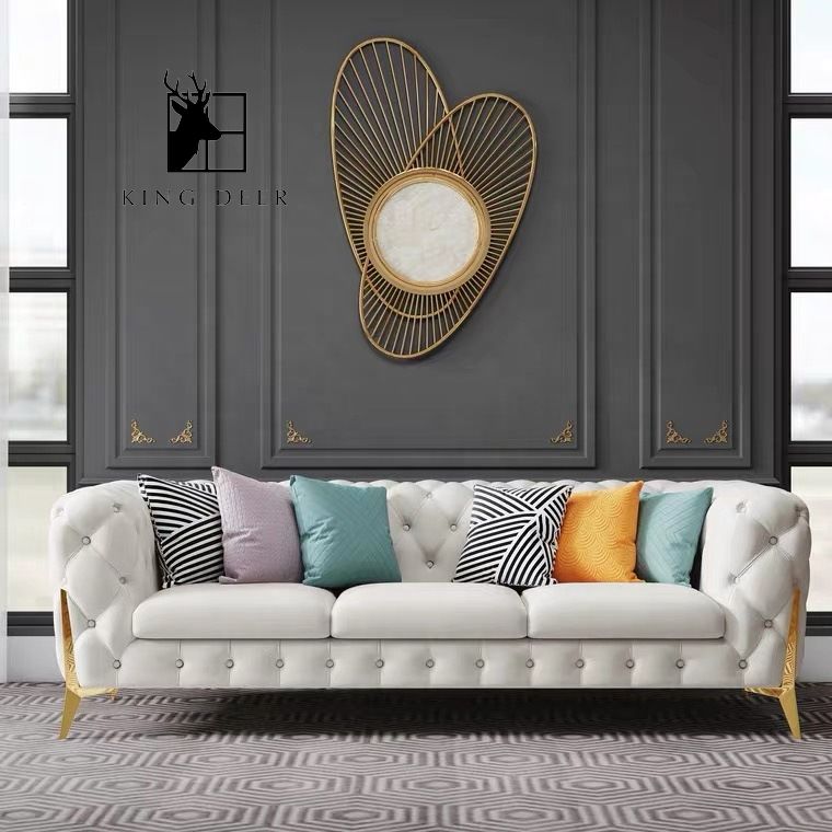 Ghế sofa Jasmine bọc da hiện đại, SFKD-017