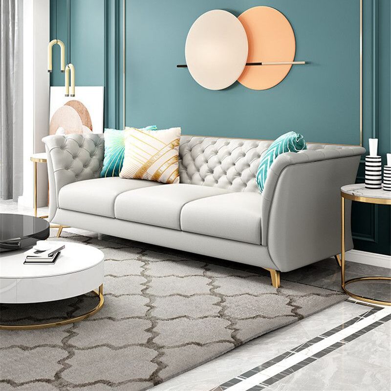 Ghế sofa Layla bọc da hiện đại, SFKD-018