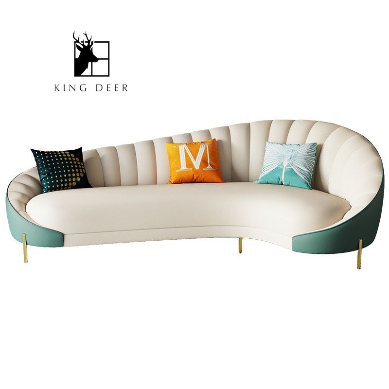 SFKD-0195 Ghế sofa Roxana bọc da hiện đại, SFKD-019