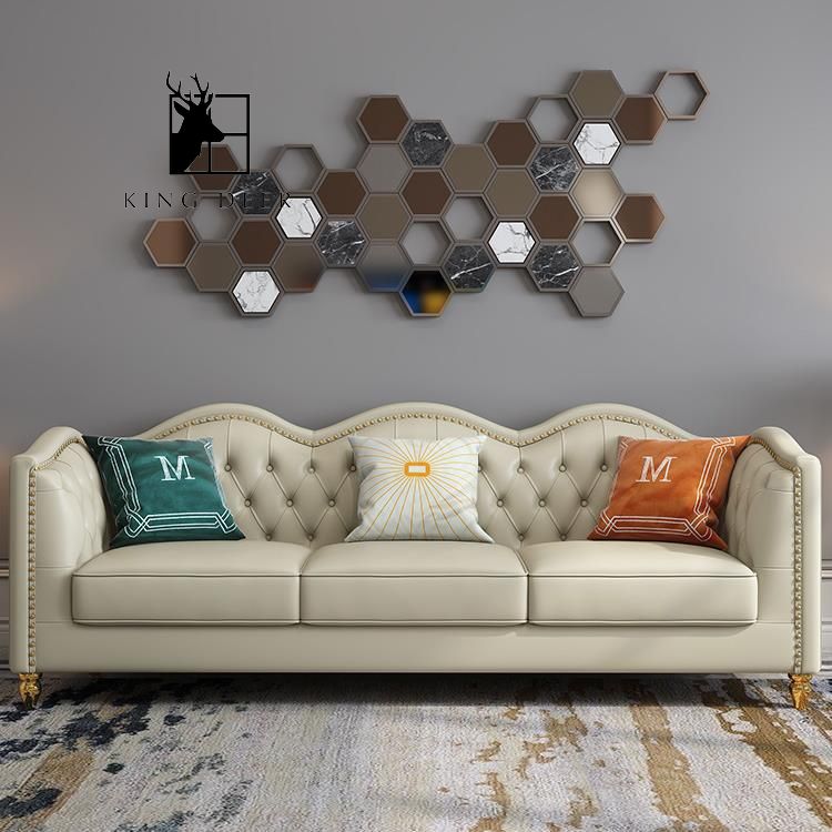 Ghế sofa Sterling bọc da hiện đại, SFKD-021