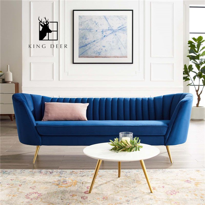Ghế sofa Elain bọc da hiện đại, SFKD-023