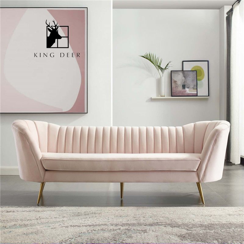 Ghế sofa Elain bọc da hiện đại, SFKD-023