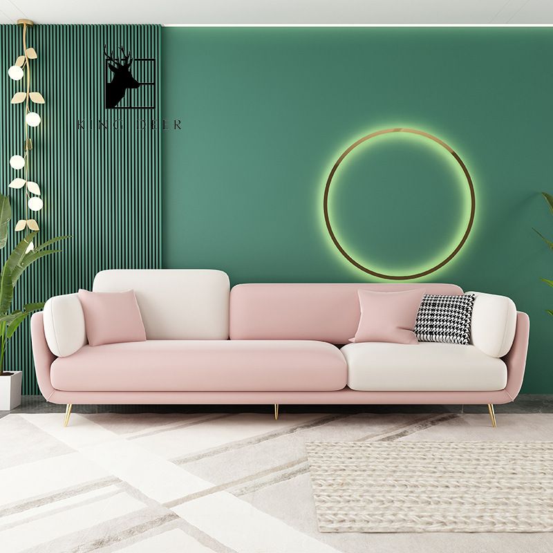 Ghế sofa Iolanthe bọc da hiện đại, SFKD-025