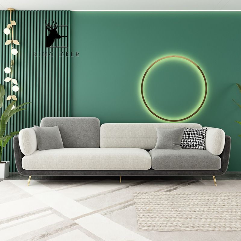 Ghế sofa Iolanthe bọc da hiện đại, SFKD-025