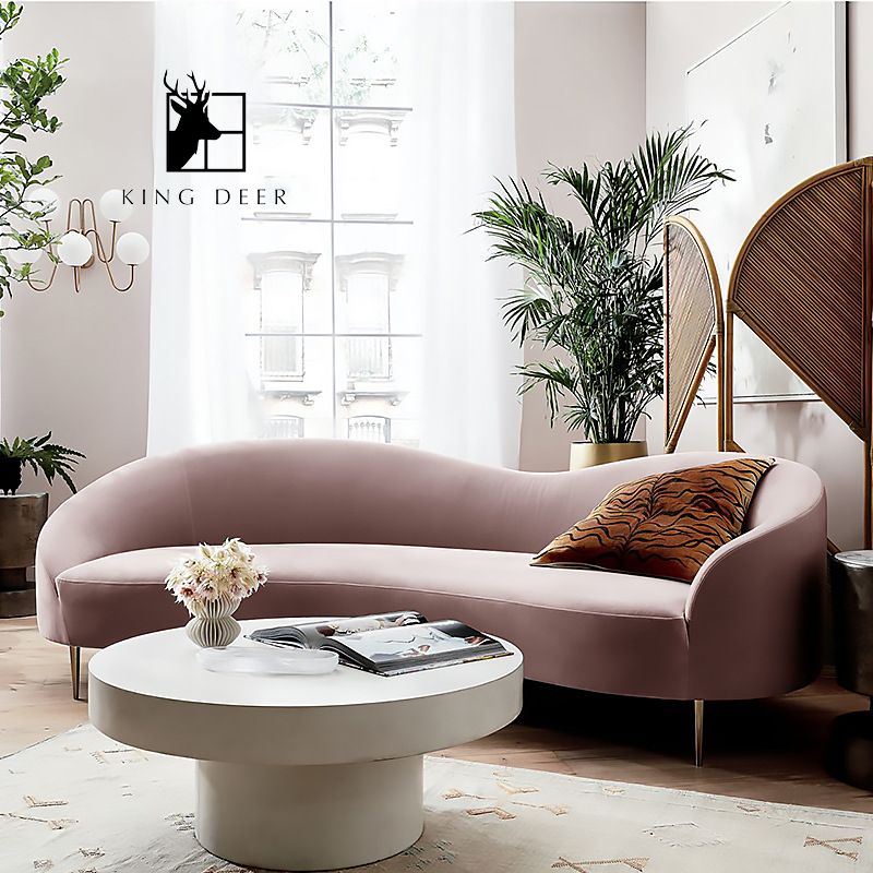 SFKD-0291 Ghế sofa Maris bọc nỉ nhung hiện đại, SFKD-029