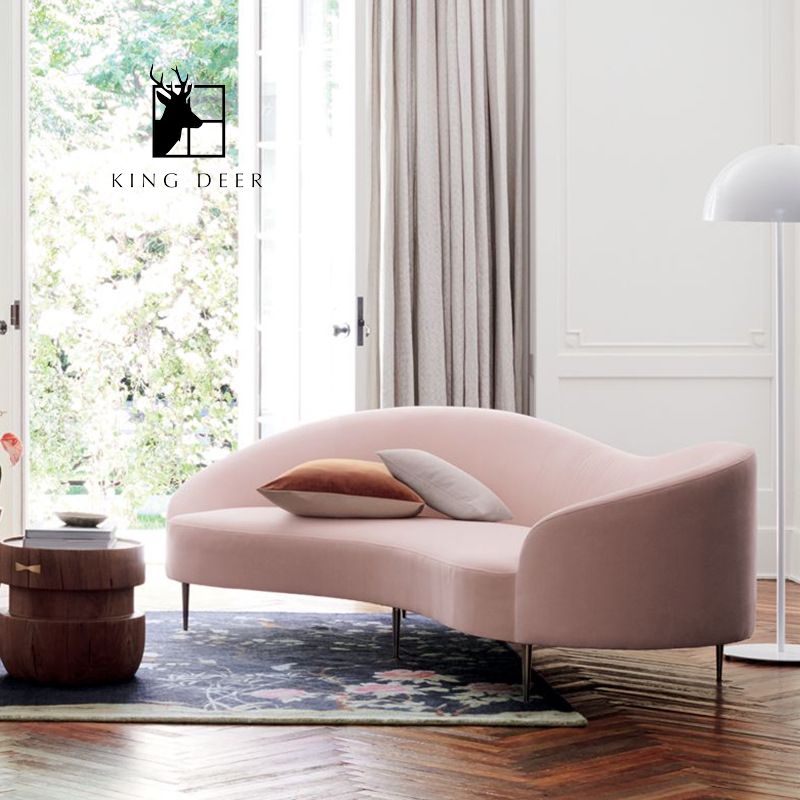 Ghế sofa Maris bọc nỉ nhung hiện đại, SFKD-029