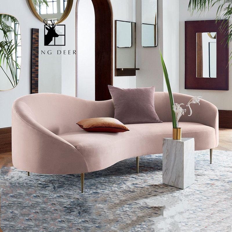 Ghế sofa Maris bọc nỉ nhung hiện đại, SFKD-029