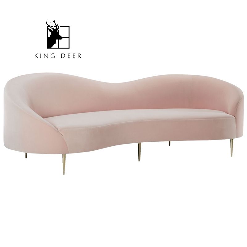 SFKD-0295 Ghế sofa Maris bọc nỉ nhung hiện đại, SFKD-029