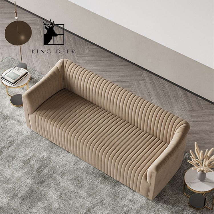 Ghế sofa Oriana bọc nỉ nhung hiện đại, SFKD-031