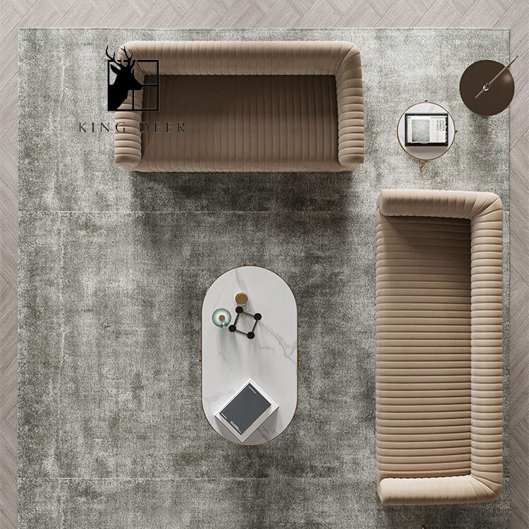 Ghế sofa Oriana bọc nỉ nhung hiện đại, SFKD-031