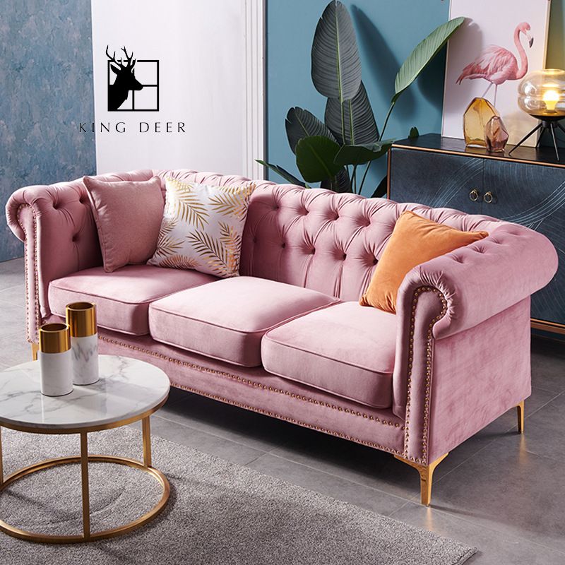 SFKD-0321 Ghế sofa Phedra bọc nỉ nhung hiện đại, SFKD-032