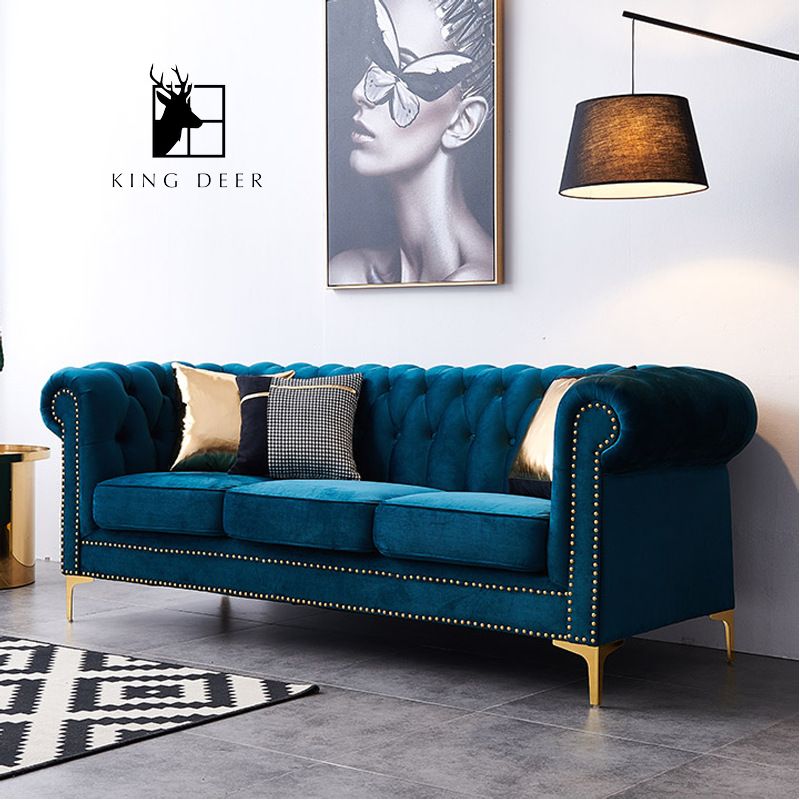 Ghế sofa Phedra bọc nỉ nhung hiện đại, SFKD-032