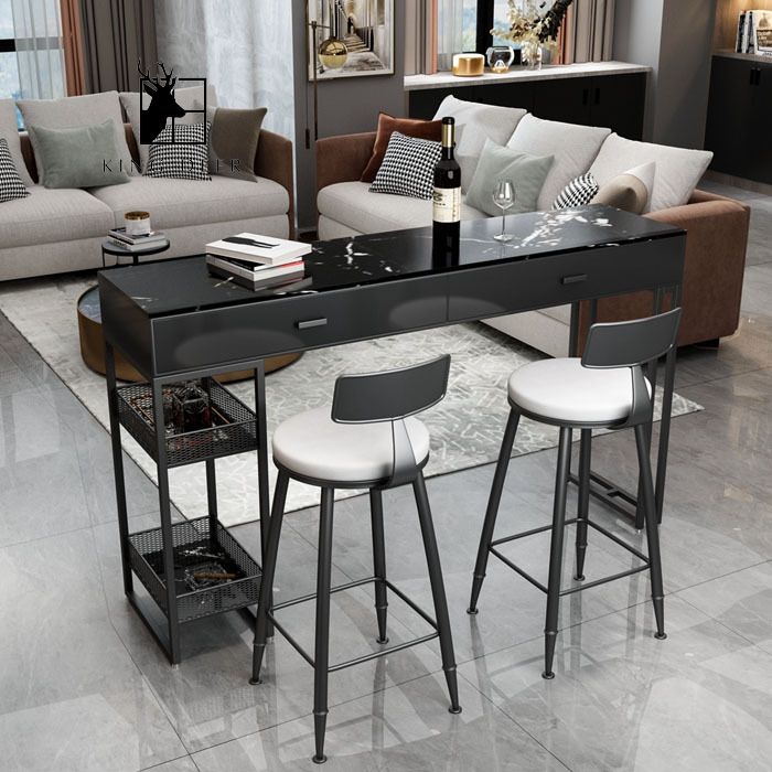 BGB-0013 Bàn ghế bar Benedict phong cách hiện đại, BGB-001