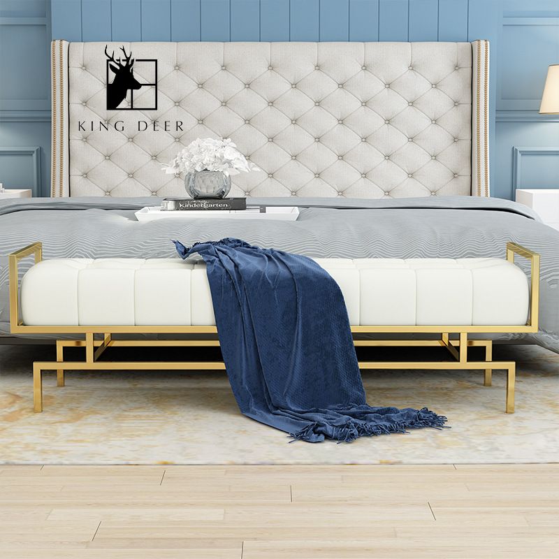 GCG-0011 Ghế cuối giường Titus phong cách Bắc Âu, GCG-001