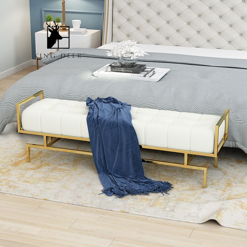 Ghế cuối giường Titus phong cách Bắc Âu, GCG-001