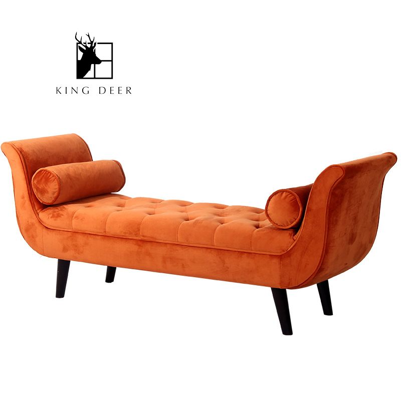 GCG-00212 Ghế cuối giường Donald phong cách Bắc Âu, GCG-002