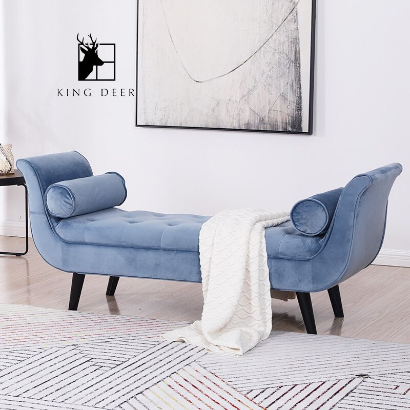 GCG-0024 Ghế cuối giường Donald phong cách Bắc Âu, GCG-002