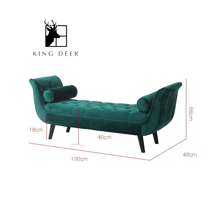 Ghế cuối giường Donald phong cách Bắc Âu, GCG-002