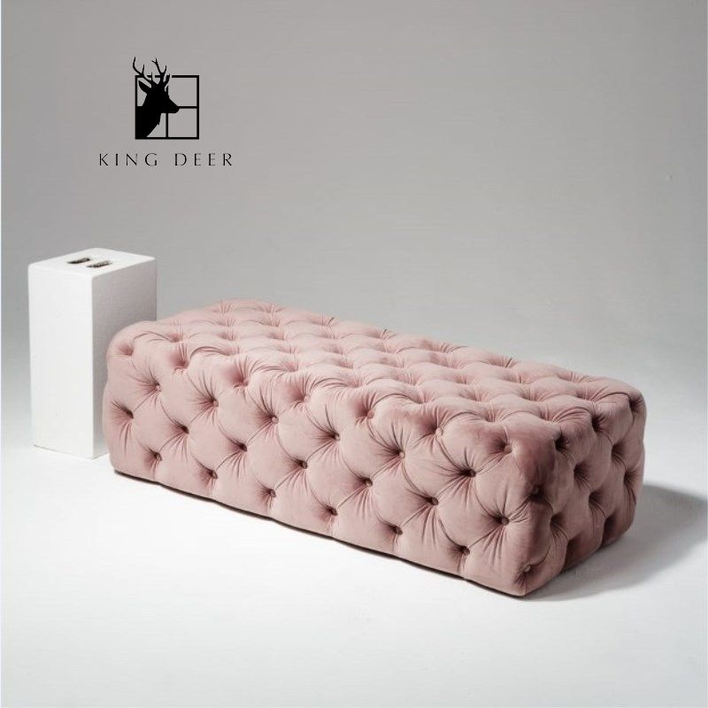 Ghế cuối giường Maximus phong cách Bắc Âu, GCG-005