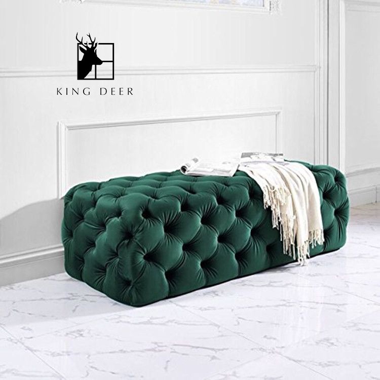 Ghế cuối giường Maximus phong cách Bắc Âu, GCG-005