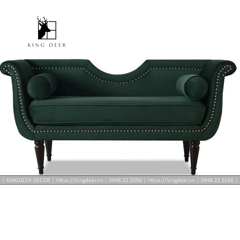 GCG_0144 Ghế cuối giường Raymond phong cách Bắc Âu, GCG-008